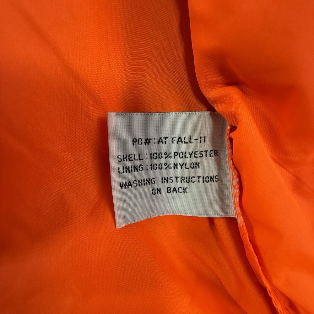 Gamehide Hunting Vest Adult Large Blaze Orange Shell Holder Zip Front Men - Picture 8 of 14